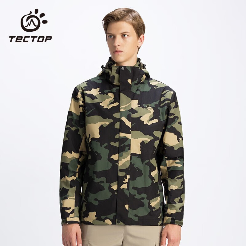 TECTOP 探拓 断码清仓！户外三合一登山服 男女款（抓绒内胆） 116.96元（需用