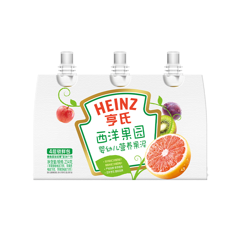 Heinz 亨氏 超金系列 果泥 18.9元