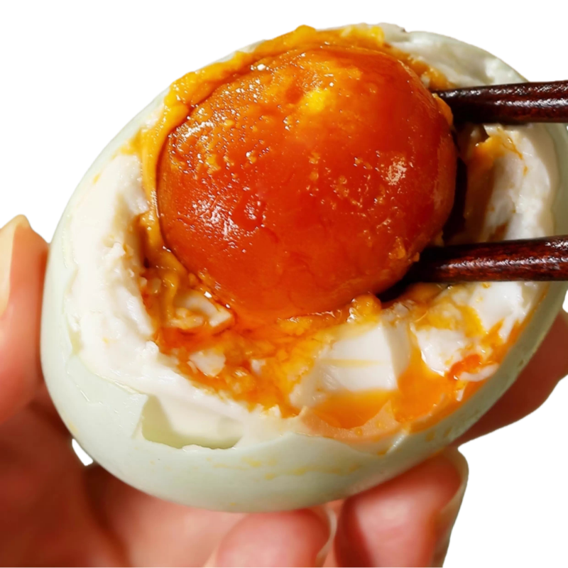 臻头河 农家散养咸鸭蛋 熟食即食 55g 10枚 6.99元