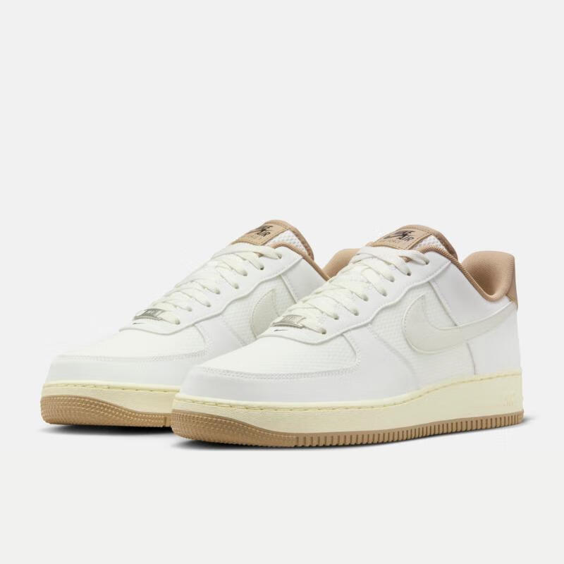 移动端、京东百亿补贴：NIKE 耐克 AIR FORCE 1 '07 LV8 男款运动鞋 FZ5225-100 446.76