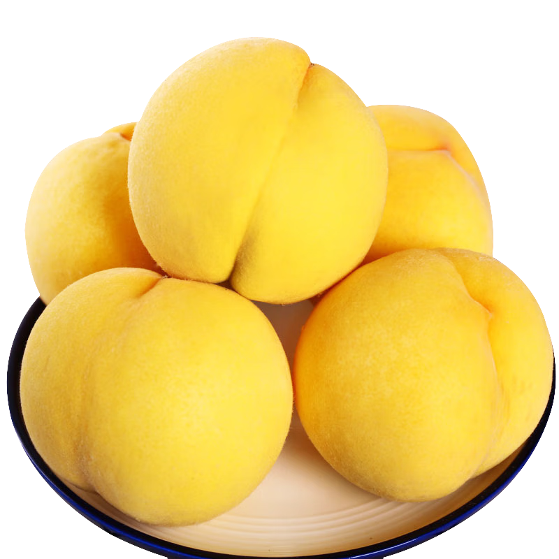 京东百亿补贴：鲜福林 黄桃 黄金蜜桃子生鲜水果 5斤 带箱（130g+) 23.78元包