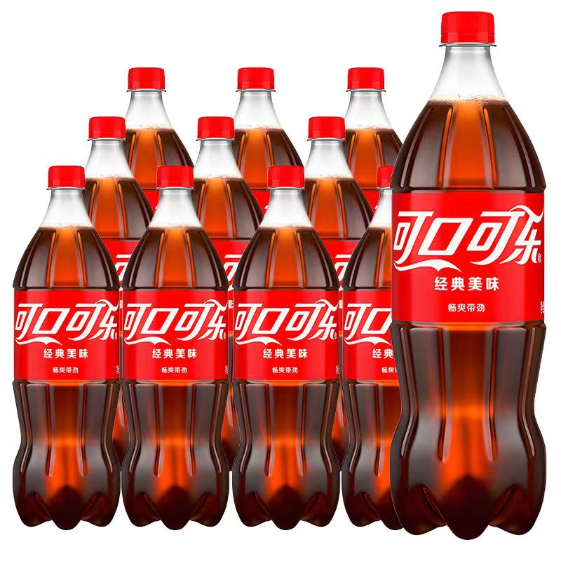 可口可乐 零度无糖 碳酸饮料 888ml 3瓶 7.5元包邮