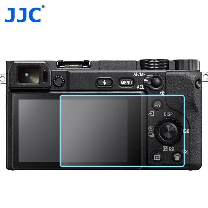 JJC 索尼A6400 A6300 A6000 A5000钢化膜 SONY微单相机屏幕贴膜 静电液晶显示屏高清