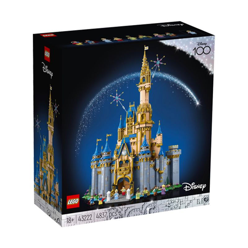 百亿补贴：LEGO 乐高 积木43222迪士尼城堡儿童拼装玩具礼物 1768元