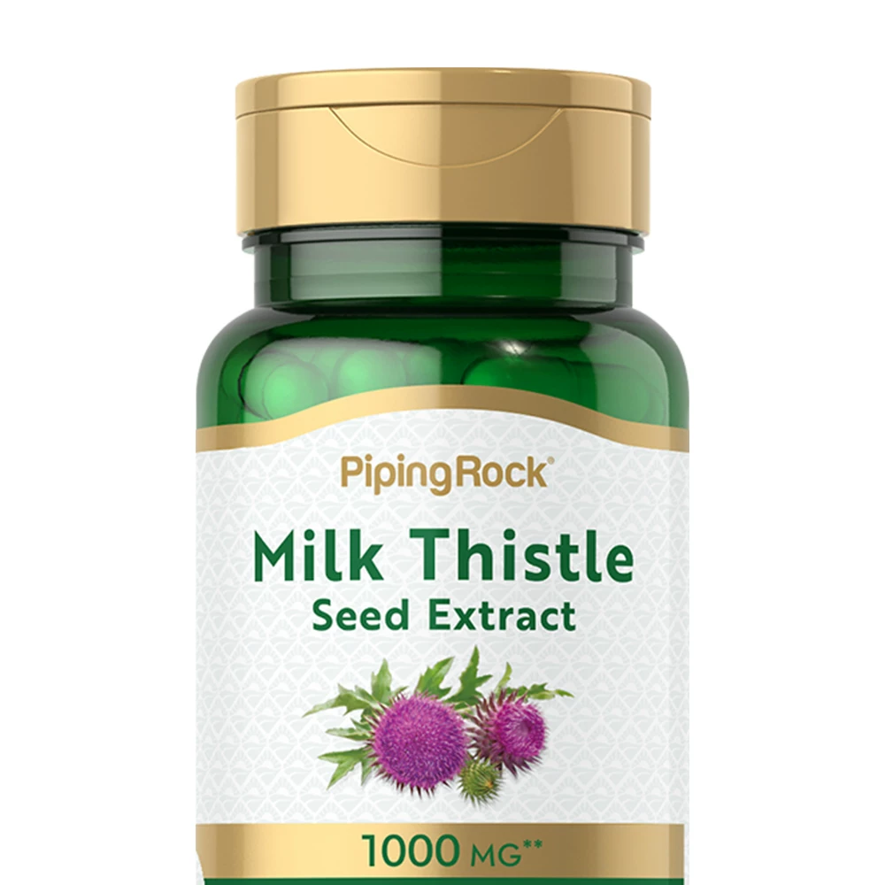 PipingRock 美国朴诺PipingRock奶蓟护肝片加班熬夜醒酒肝脏保健80粒 26元 - 线报酷