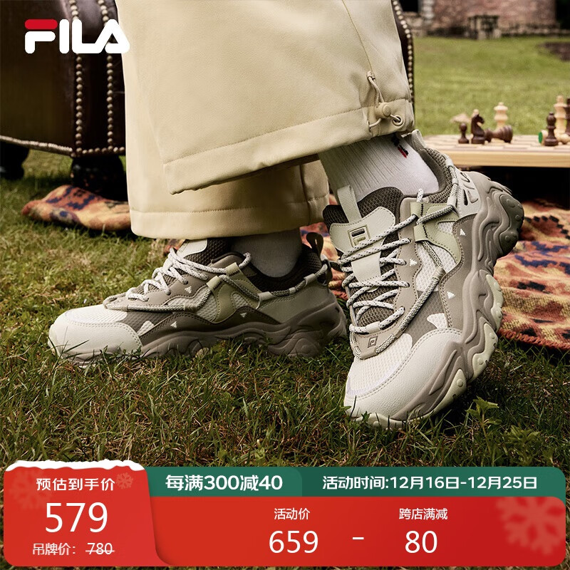 FILA 斐乐 猫爪鞋5代 女款休闲鞋 100140580490 432.41元（需买2件，需用券）