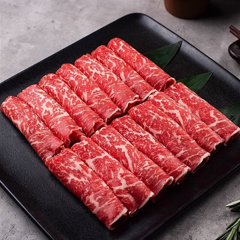 澳洲进口原切M5牛肉卷 250g*4+m5牛肉片200g*5 170元（需用券）