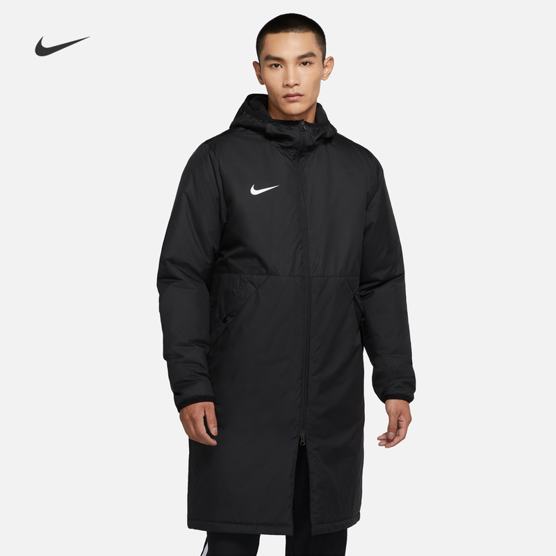 NIKE 耐克 官方男子足球保暖棉服夹克冬季外套宽松加厚防泼水CW6767 569元（需