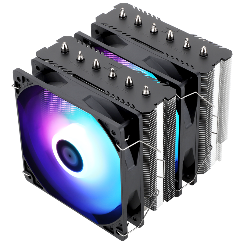 PLUS会员：Thermalright 利民 Peerless Assassin 120 SE ARGB 风冷散热器 PA120SE 6X6MM双塔