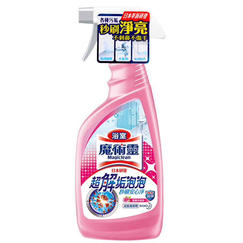 88VIP：Kao 花王 魔术灵浴室清洁剂 500ml 淡雅玫瑰香 18.91元