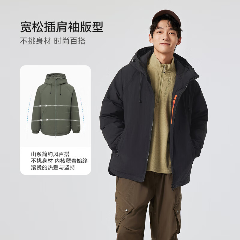 雪中飞 抗寒系列 620蓬高标绒山系轻量羽绒服 男女款 159元（需用券）
