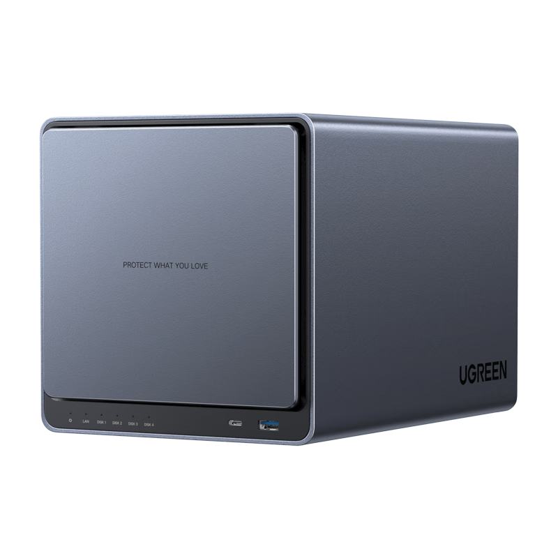 再降价、PLUS会员：UGREEN 绿联 DX4600 Pro 4盘位NAS（奔腾N6005、8GB） 2459.51元 （