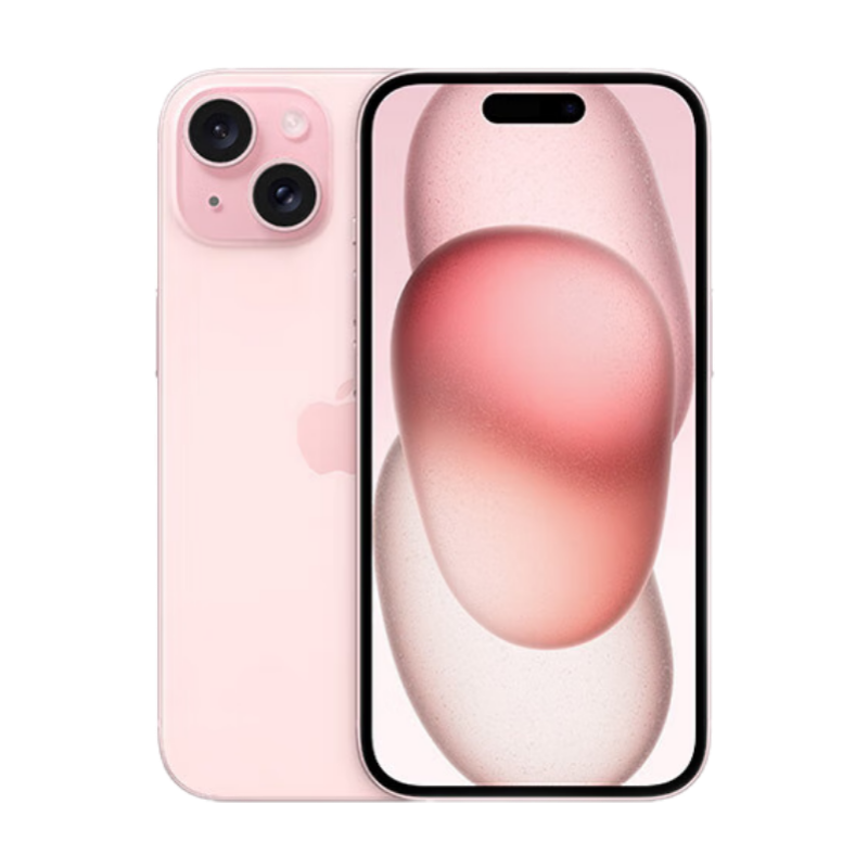 再补券：Apple/苹果 iPhone 15 (A3092) 256GB 粉色 5949元包邮（需用券）