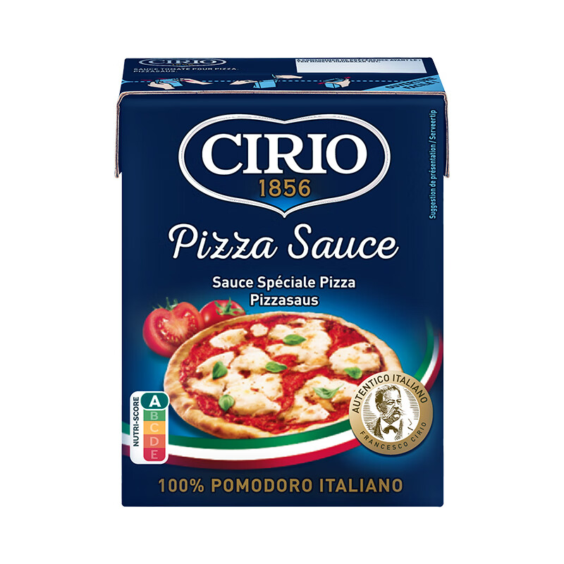 CIRIO 茄意欧 披萨酱 番茄酱调味品意大利原装进口利乐佳包装390g 24.9元