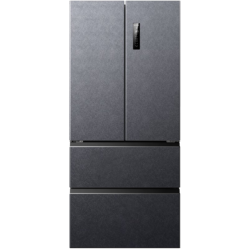 618新低价：美菱（MeiLing）冰箱505升法式四开门多门对开家用白色大容量冰箱