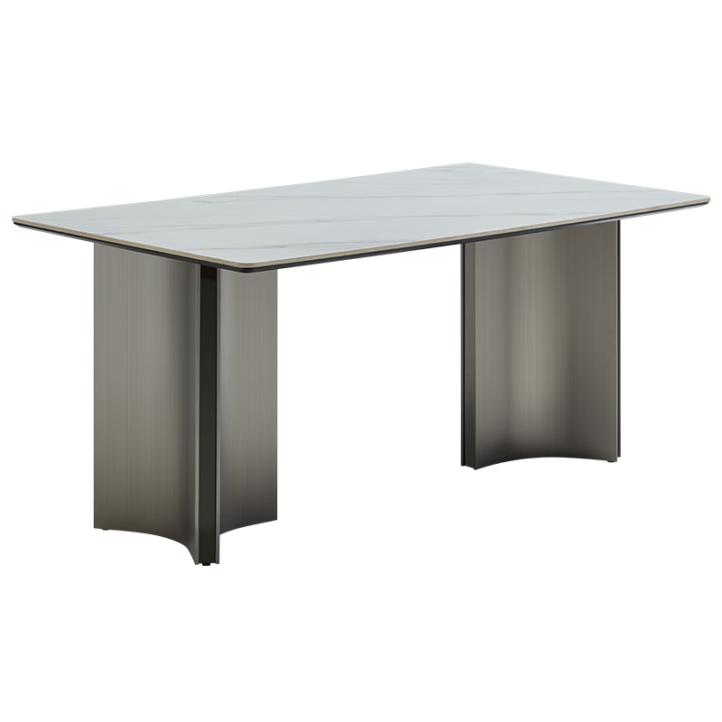 双11、限地区、plus:全友家居 岩板餐桌意式轻奢高级感客厅家用吃饭桌子4-6