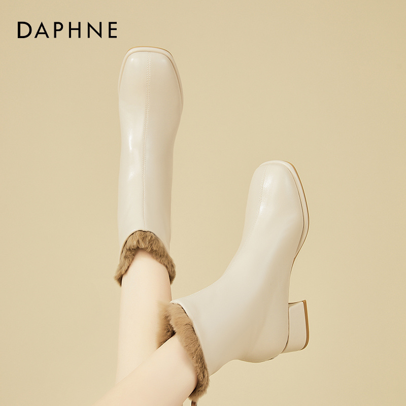 DAPHNE 达芙妮 女士中跟短靴 tmcsfl3124607065 226.55元