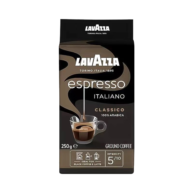 PLUS会员：拉瓦萨（LAVAZZA）意大利进口意式浓缩咖啡粉250g/袋*3件 88.2元包邮
