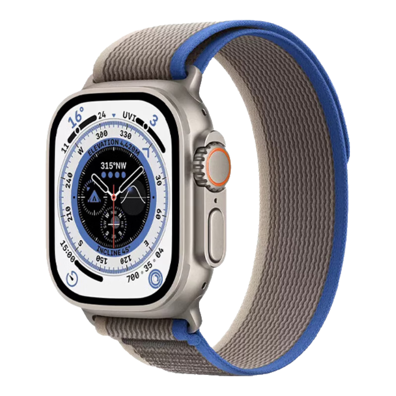 中沃 适用苹果手表表带apple watch野径回环式运动腕带iWatchS10/S9/S8/s7/se男女通