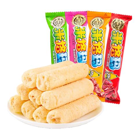 徐福记 零食小叭叭米格玛糙米卷米果卷膨化能量棒休闲零食 混合口味米果