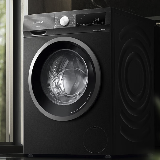 SIEMENS 西门子 iQ300系列 XQG100-WN52A1U24W 洗烘一体机 10kg 曜石黑 3363.1元（需用券
