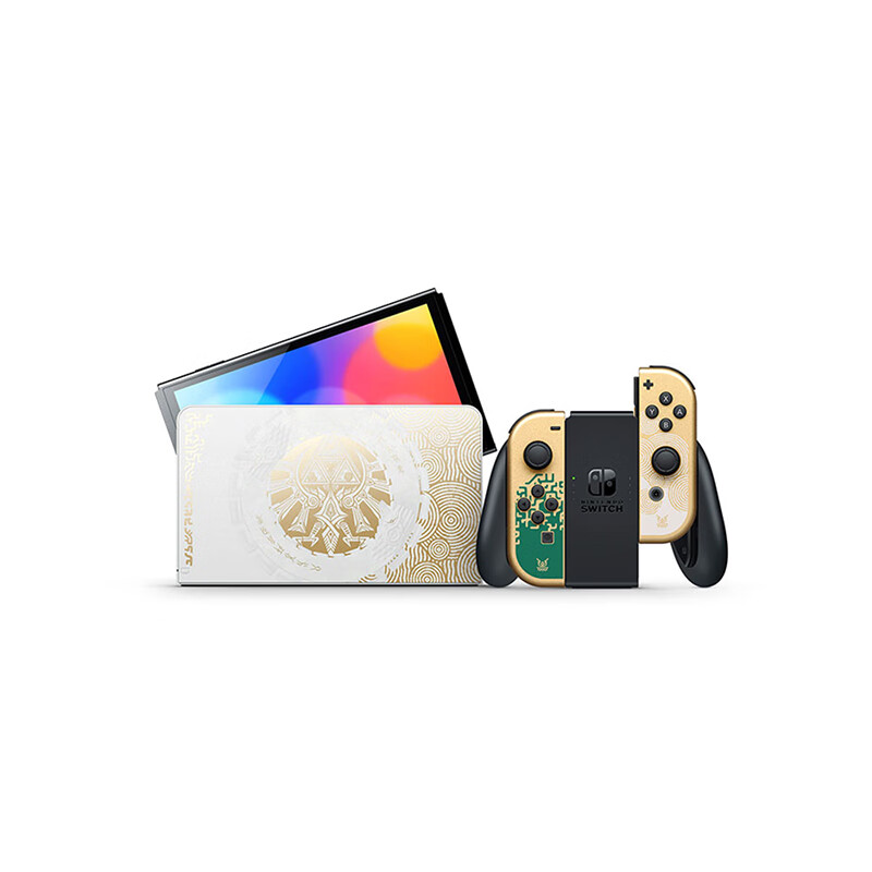 Nintendo 任天堂 Switch OLED塞尔达特别版游戏机王国之泪便携家用体感掌机 1579