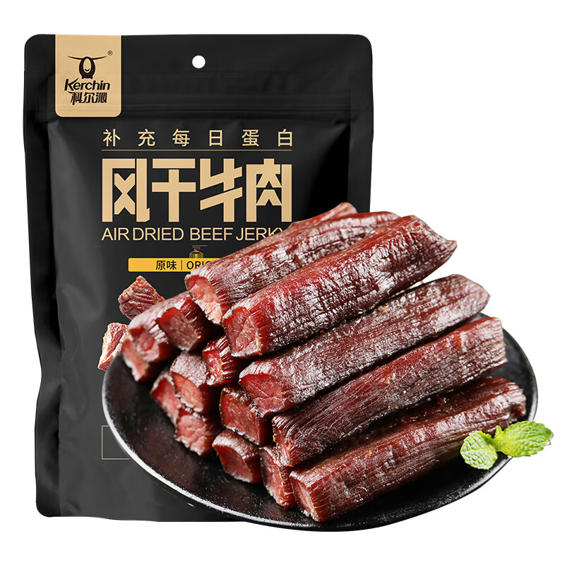 Kerchin 科尔沁 手撕风干牛肉干原味400g 79.64元（需用券）