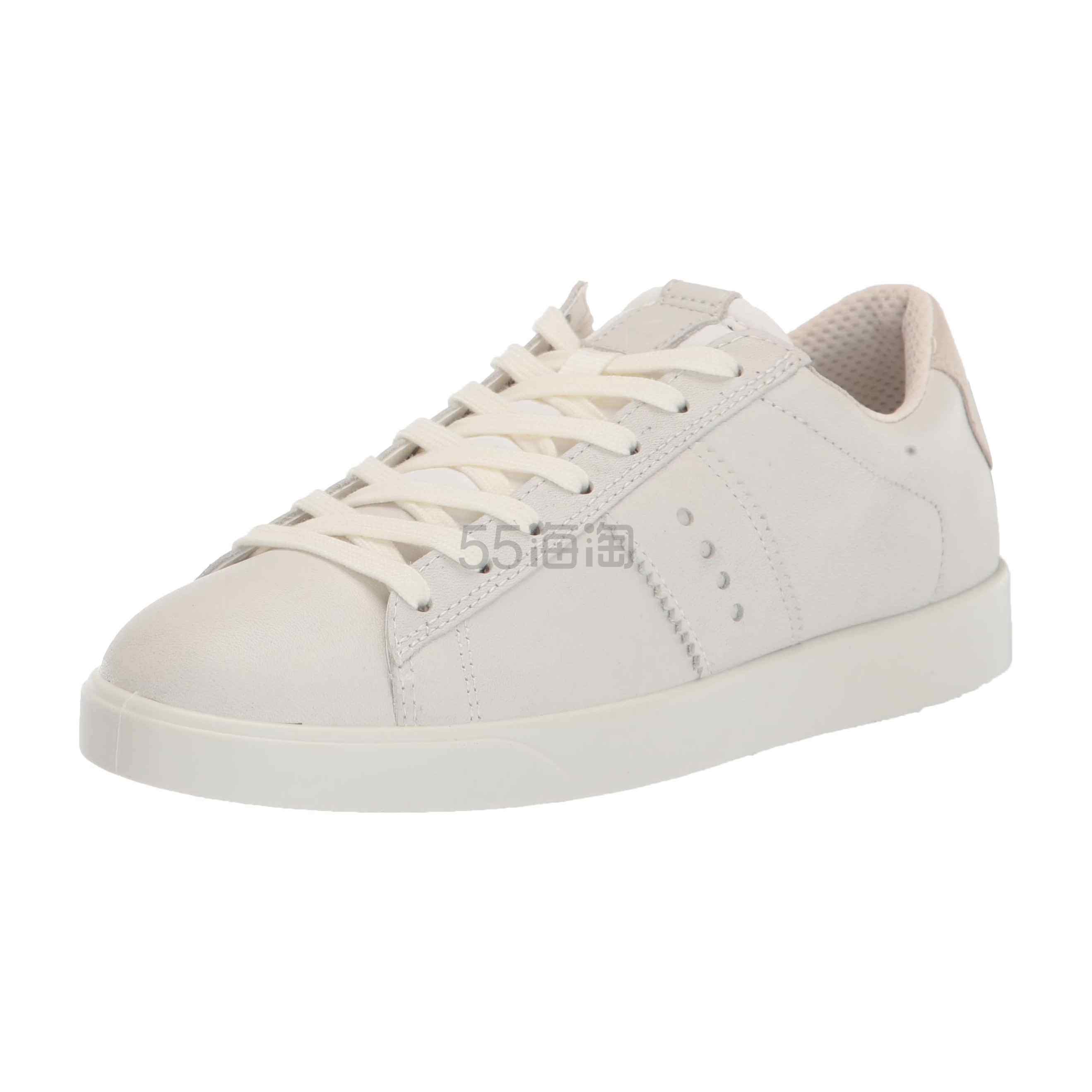 ECCO 爱步 女士街头轻巧 Street Lite 时尚运动鞋 White Shadow White 37EU 到手价¥522.24 - 清风线报
