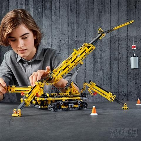 LEGO 乐高 机械科技组 大吊车履带起重机吊塔 (42097)