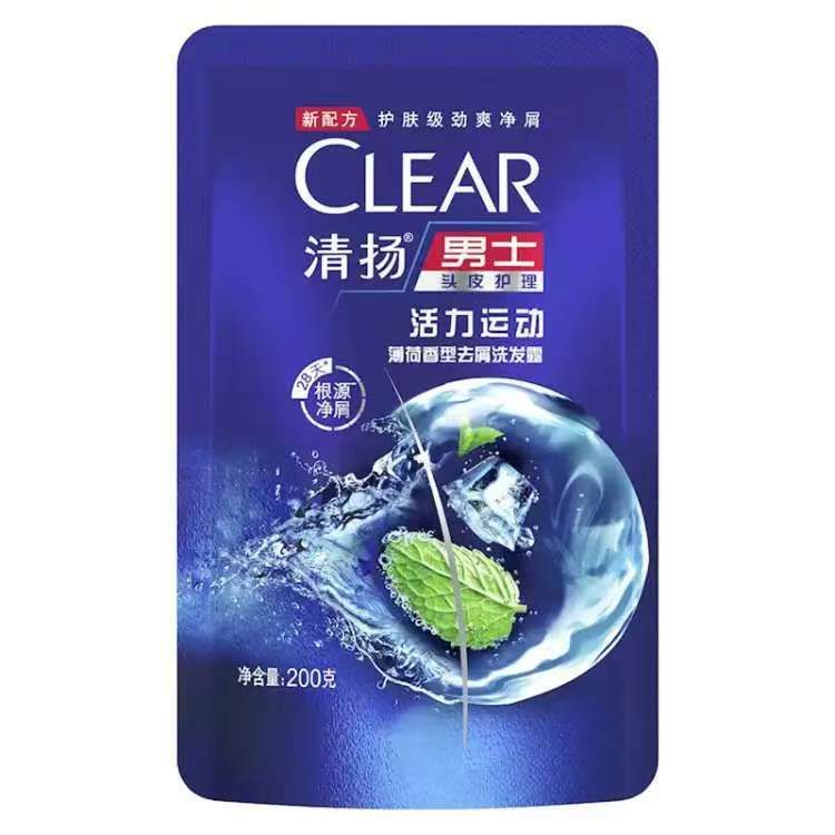 CLEAR 清扬 洗发露 活力运动 薄荷型400g 15.8元