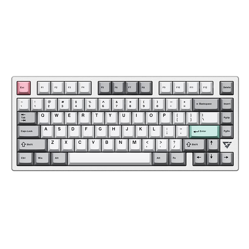 ATK VXE V75X/K 高端电竞键盘 V75K 闪银 阿尼亚轴 279元