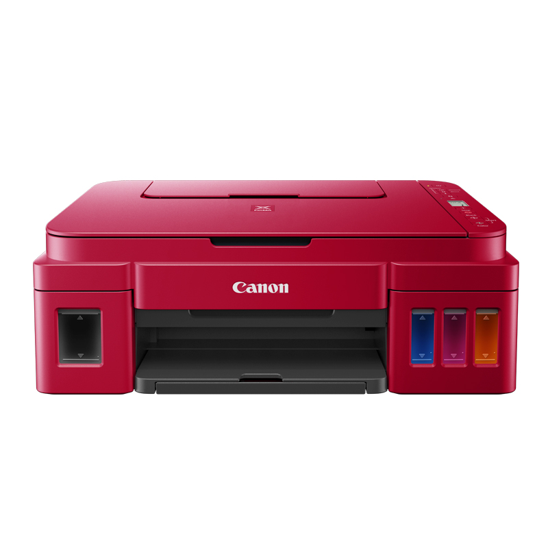 Canon 佳能 G3812 加墨式 彩色喷墨一体机 红色 698.9元