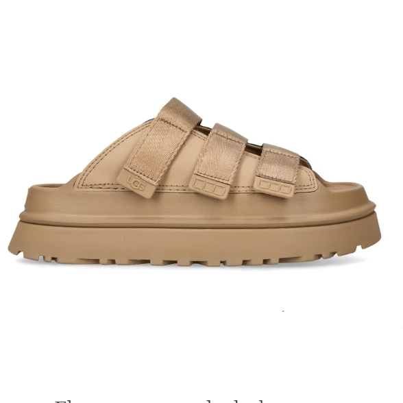 Ins超火！UGG 金色编织拖鞋 6.9折 HK$520（约475.64元）