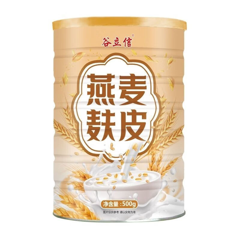 燕麦麦麸500g*1罐 10.25元（需买4件，需用券）