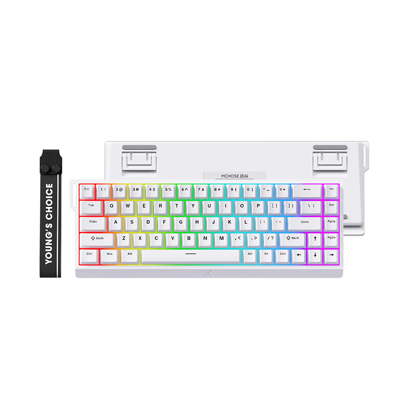 限地区、plus:迈从 机械键盘 Ace 68 白色---169.15元