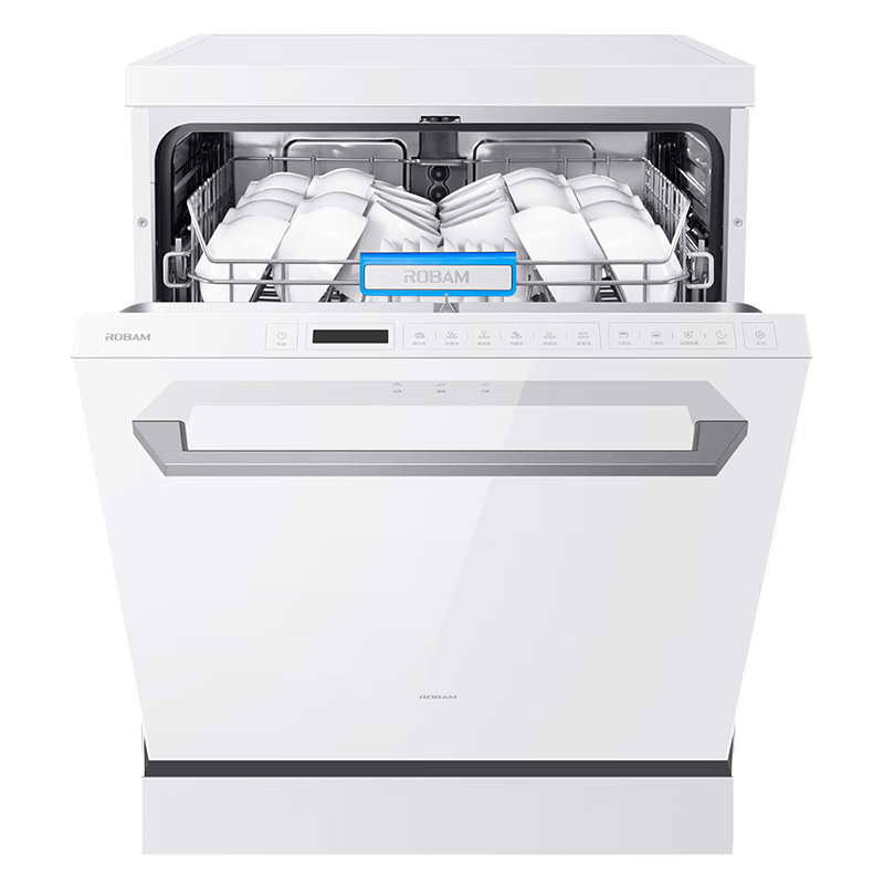 再降价、限地区、PLUS会员：Robam 老板 F80D白 嵌入式洗碗机 15+1套 3343.09元包