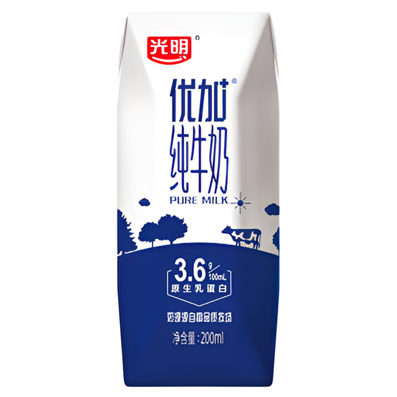 光明 優加 3.6g乳蛋白 純牛奶 ￥56.81