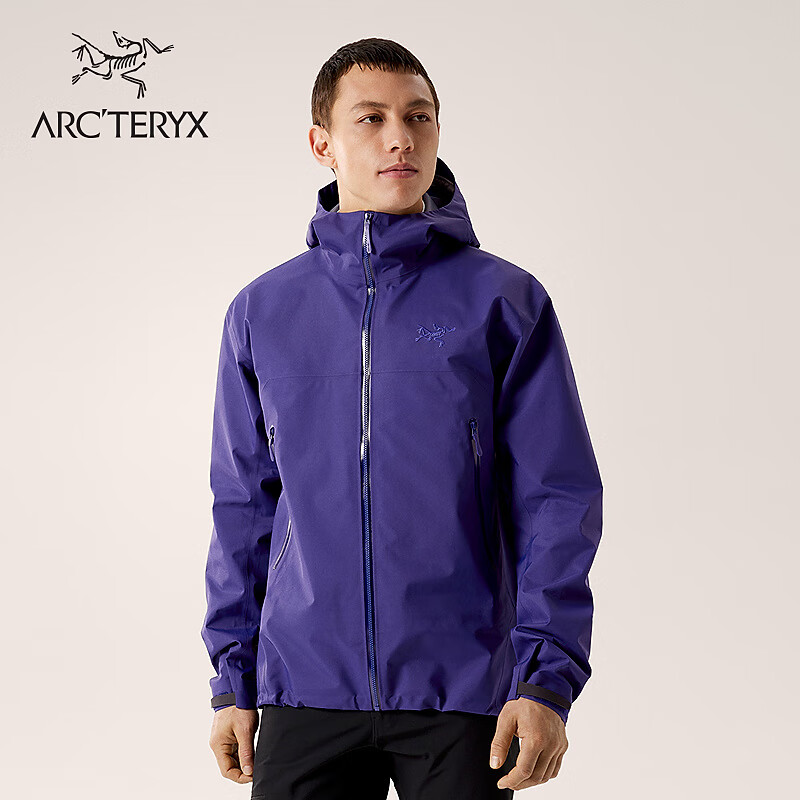 ARC'TERYX 始祖鸟 BETA JACKET GORE-TEX 防水 男子 冲锋衣 Soulsonic/韵动紫 S 4500元
