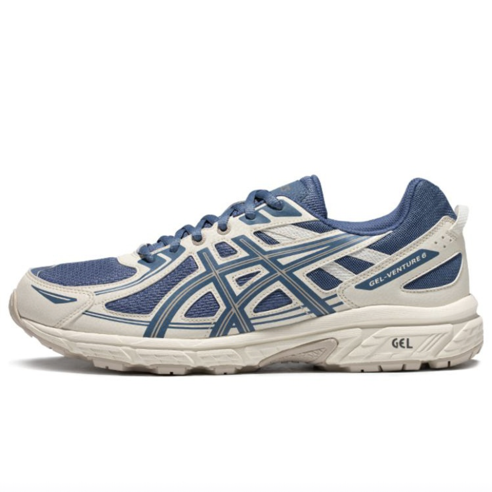 ASICS 亚瑟士 Gel-venture 6 女子越野跑鞋 1011B550-400 黑色 35.5 189元