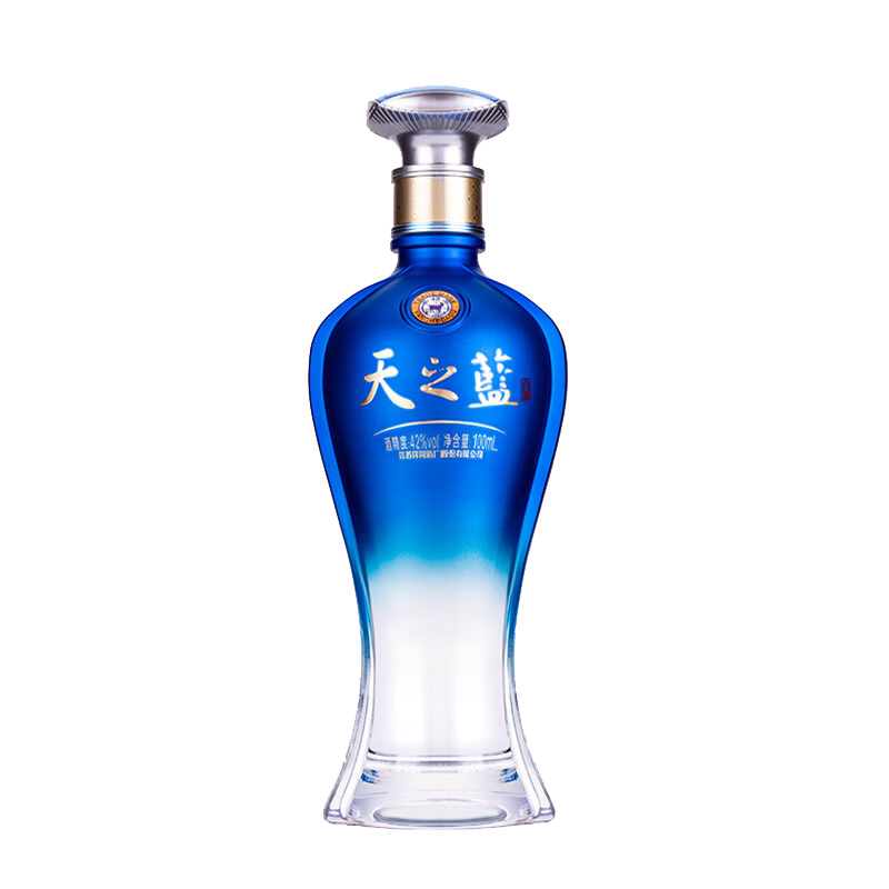 88VIP：洋河 天之蓝 42%Vol. 浓香型 100ml 单瓶装 47.4元