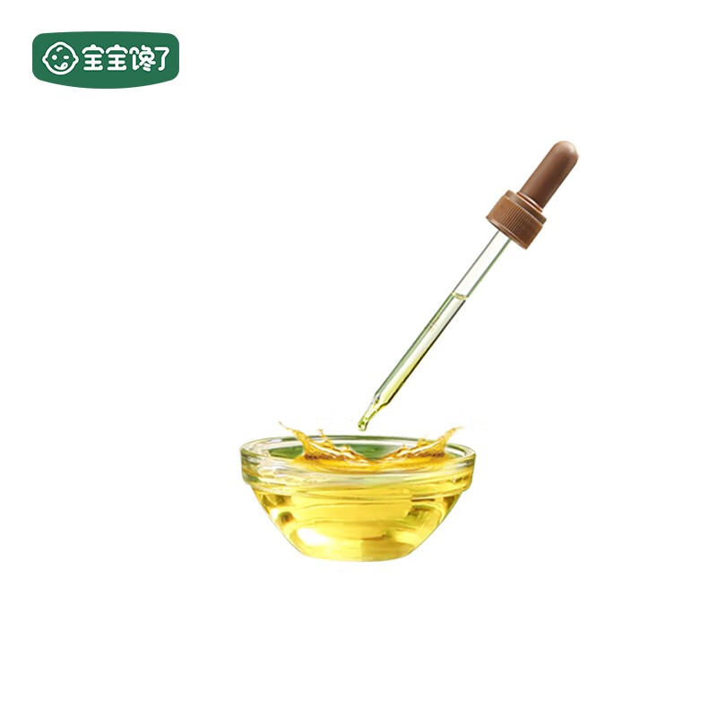 宝宝馋了 滴管 110ml 辅食油专用 9.9元