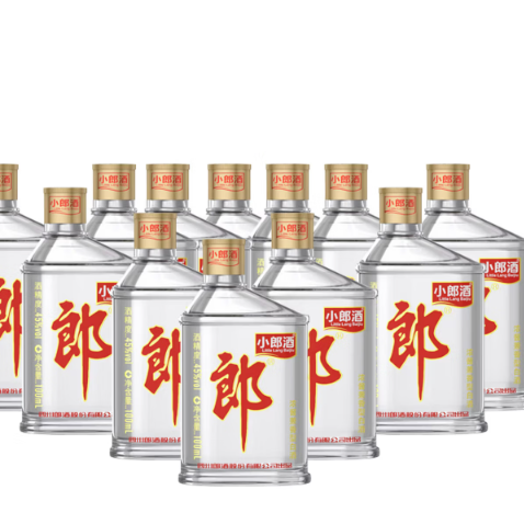 郎酒 小郎酒45度100ml浓酱兼香型白酒 45度 100mL 12瓶 141元（需用券）