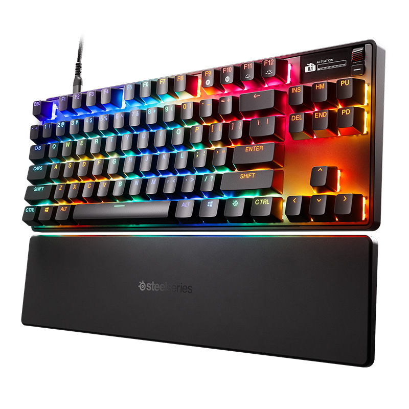 赛睿 Apex Pro TKL Gen 3 84键 有线机械键盘 黑色 三代磁轴 RGB 1999元（需用券）