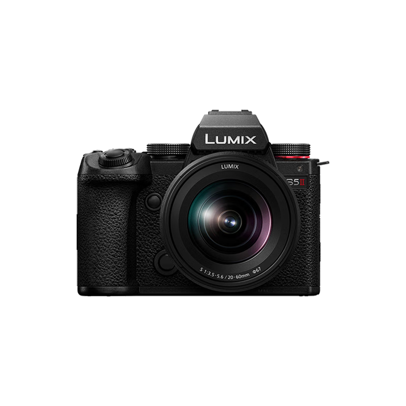 双11巅峰、PLUS会员：Panasonic 松下 S5M2K 全画幅 微单相机 黑色 20-60mm F3.5-5.6 单