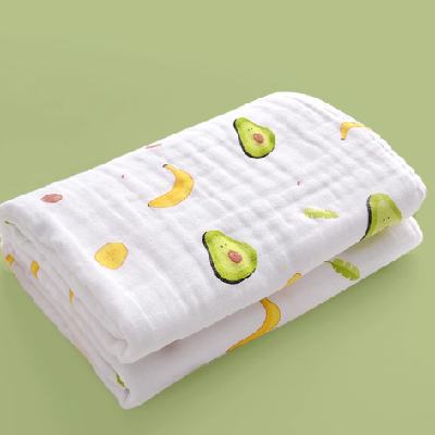 莱茵森 婴儿浴巾纱布儿童毛巾被 70*90cm 14.51元（需用券）