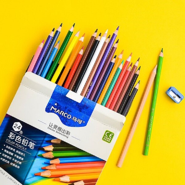 23日0点：MARCO 马可 油性彩色铅笔 48色 纸盒装 19元包邮（需用券）