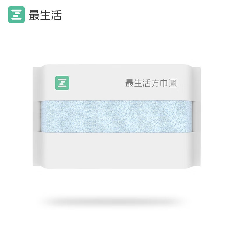 最生活 纯棉方巾 48g 5.28元 - 线报酷