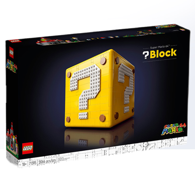 LEGO 乐高 马力欧64问号砖块 任天堂马里奥71395积木 1047.2元（需用券）