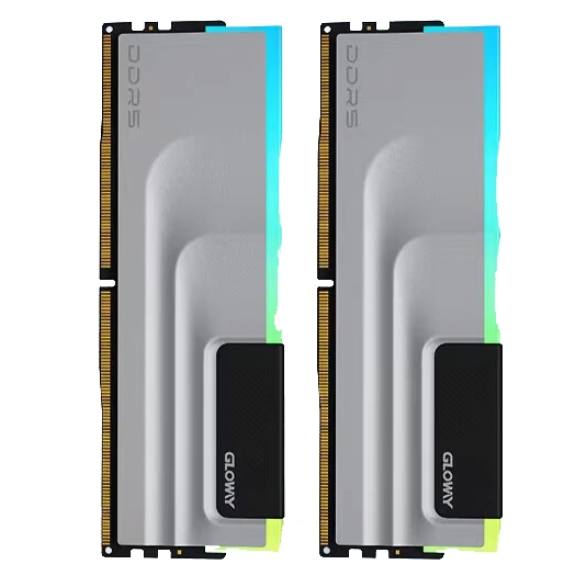 PLUS会员：GLOWAY 光威 神武RGB系列 DDR5 7000 台式机内存条 32GB(16GBx2)套装 海力士