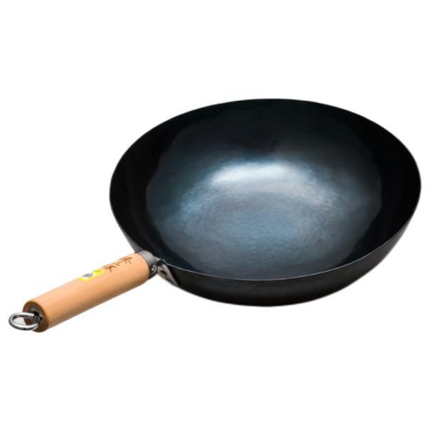 Zhangqiu iron Wok 章丘铁锅 手工锻打炒锅 32cm 标准版古法烤蓝 179.93元（需用券